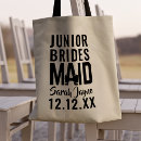 Recherche de thank you sacs Bridal party