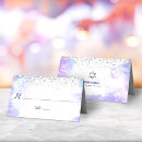 Search for silver place cards Bat mitzvah