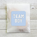 Search for gender reveal team boy stickers Party