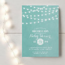 Search for aqua baby shower invitations Simple
