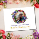 Search for happy anniversary invitations Floral wreath