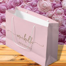 Search for blush pink gift bags Elegant