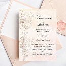 Recherche de flower bridal shower invitations Fleur sauvage