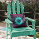 Recherche de bleu violet coussins Géométrique