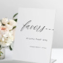 Search for favor wedding signs Please take one