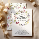 Search for wreath baby shower invitations Nature