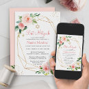 Recherche de floral bar bat mitzvah invitations Religieux