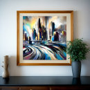 Search for city buildings posters Purple