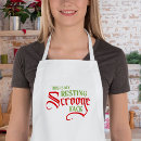 Search for scrooge aprons Christmas humour