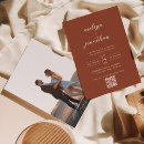 Search for terracotta invitations Modern elegant