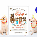 Search for lets pawty invitations Puppy party