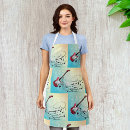 Search for musical notes aprons Instrument