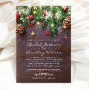 Search for christmas tree wedding invitations Winter