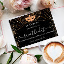 Search for masquerade save the dates Black