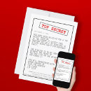 Recherche de spy invitations Agent secret