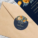 Search for rustic sunflower wedding stickers Elegant