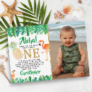 Recherche de ananas vœux cartes Luau