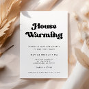 Search for black and white housewarming invitations Open house