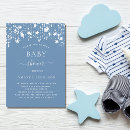 Search for white baby boy shower invitations Trendy