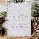 Recherche de a little snowflake baby shower invitations Un petit flocon