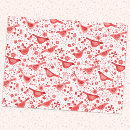 Search for bird tissue paper Red