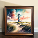 Search for black and white lighthouse posters Landscape