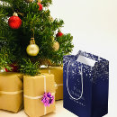 Search for blue christmas gift bags Holiday party