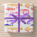 Search for sea creature wrapping paper Beach