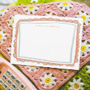 Search for scalloped note cards Colourful