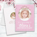 Recherche de princess tiara invitations Girl