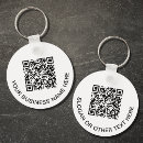 Search for show round keychains Qr code