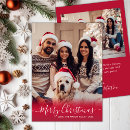 Search for red and white christmas cards Modern
