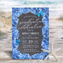 Search for flower graduation invitations Chalkboard