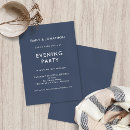 Recherche de simple navy blue mariage invitations Moderne