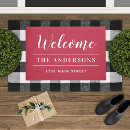 Search for christmas doormats Red