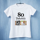 Search for 80th birthday tshirts Fabulous