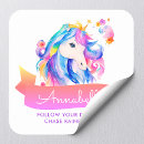 Search for magical unicorn glitter stickers Cute