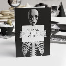 Search for skeleton thank you cards Gothic