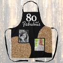 Search for 80th aprons 80 and fabulous
