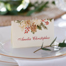 Search for christmas wedding place cards Floral