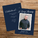 Search for in loving memory Navy blue