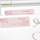 Search for dusty rose return address labels Pink