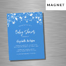Search for magnetic baby shower invitations Stars