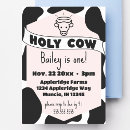 Recherche de vache drôle invitations Rose