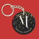 Search for glam keychains Black and white