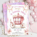 Search for princess 3rd birthday invitations Fairy tale