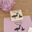Search for birth rubber stamps Stork