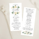 Search for green gold wedding programs Elegant