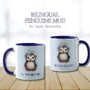 Recherche de cute penguin tasses Bleu