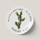 Search for desert wedding stickers Thank you